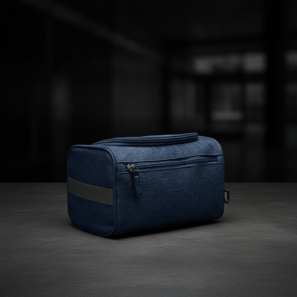 X-PROVE Classic Kulturbeutel Herren, Navy Blue Edition